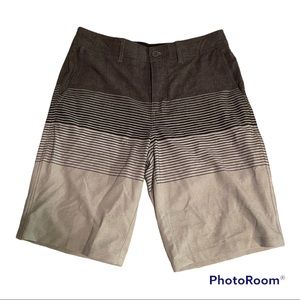 Grey mens bathing suit, Size M, 30 waist.